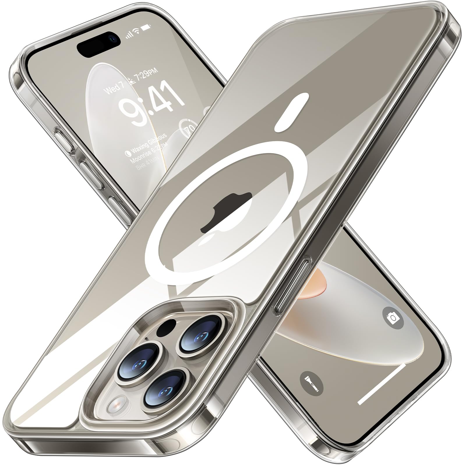 Amazon.com: TORRAS Magnetic for iPhone 15 Pro Max Case
